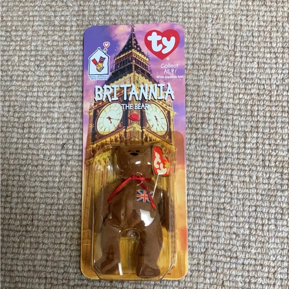 Britannia the Bear Teenie Beanie Baby